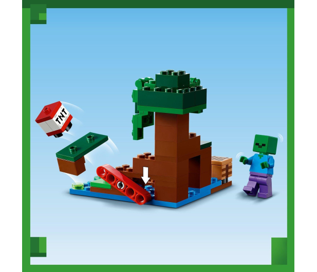 LEGO Minecraft 21240 Przygoda na mokradłach - 1090567 - zdjęcie 4